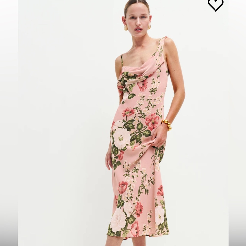 Reformation Reya Floral Dress
